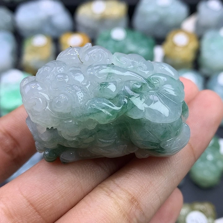 翡翠未镶嵌颈饰天然缅甸翡翠