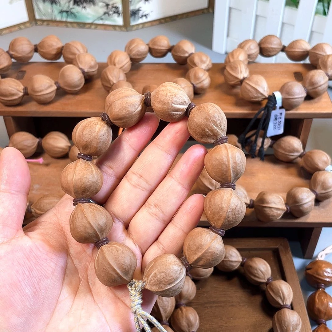 任***、橄榄核手串/手链21.5/24梅林铁核