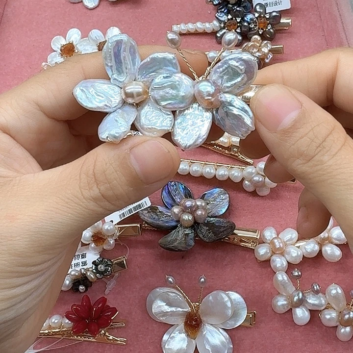 未镶嵌淡水珍珠发饰