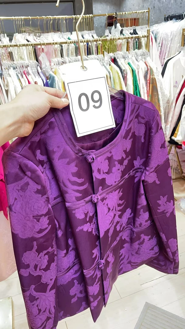 国风棉服外套女----  微瑕品！！！     NO退NO换！A09