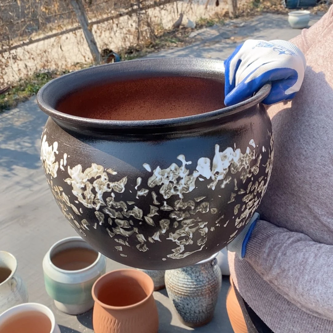 红陶口30高24～～～