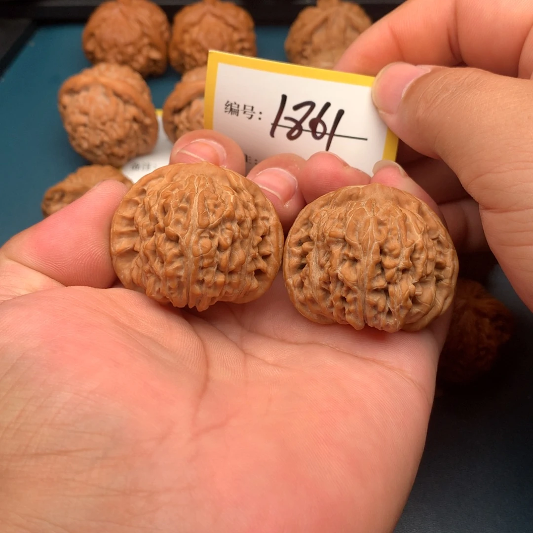 文玩核桃把件41全品四座楼1861