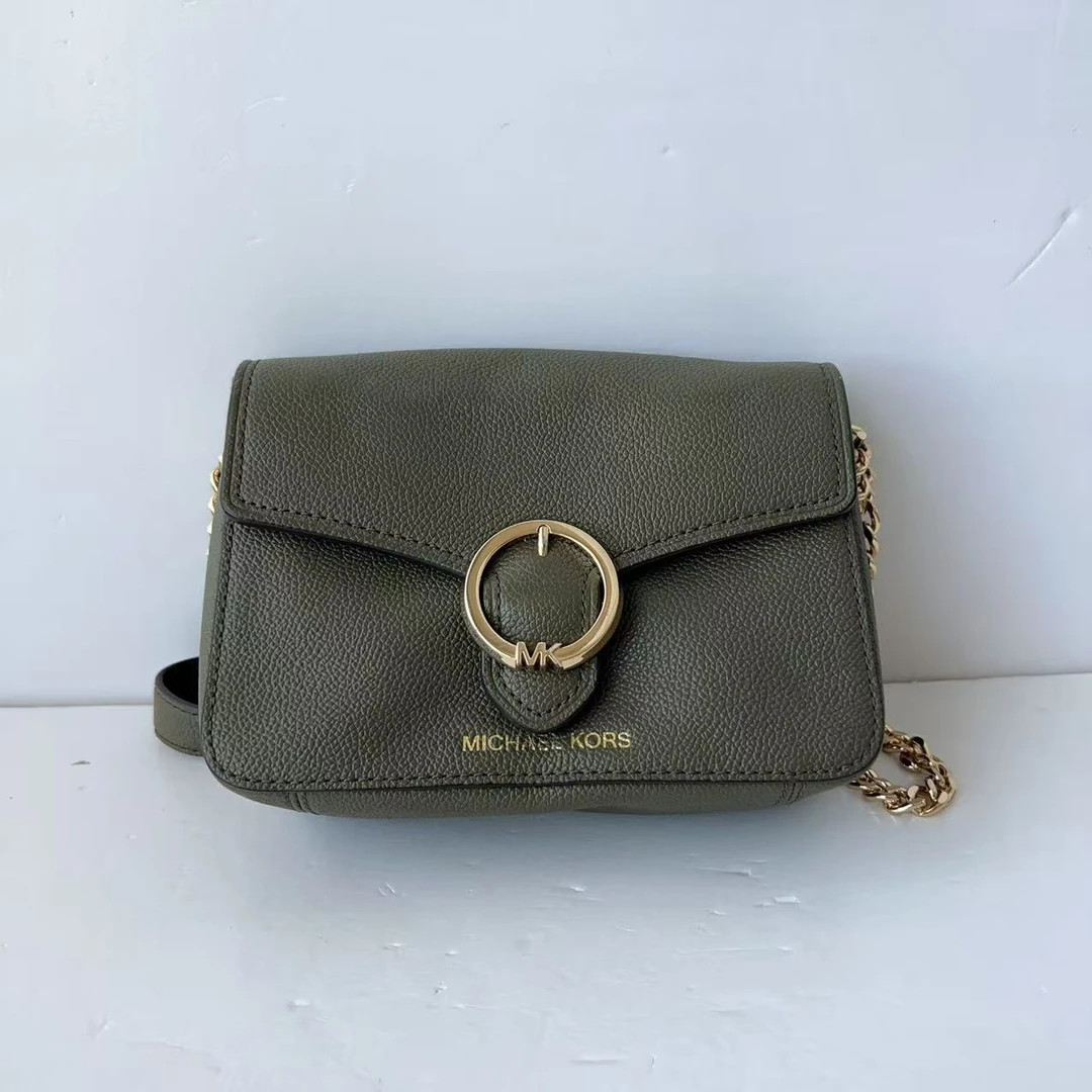 95新 MICHAEL KORS/迈克高仕 迈克高仕米绿色百搭单肩包
