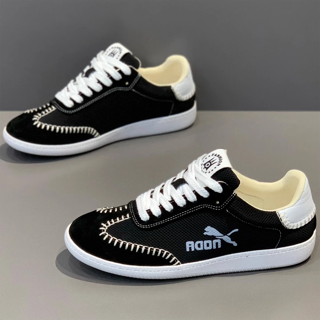 ICCLEK2025秋季新款复古德训鞋百搭潮流休闲鞋软底耐磨板鞋阿甘鞋