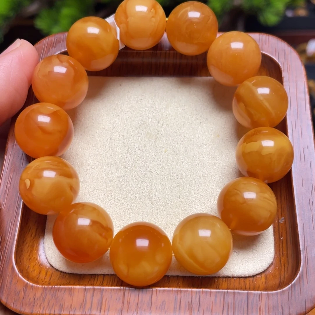 蜜蜡手链未镶嵌手串