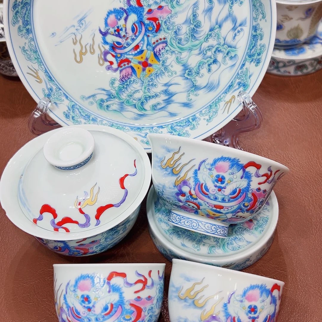 摆件景德镇市和上海浦东国际机场