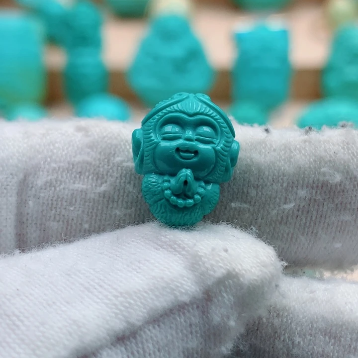 绿松石未镶嵌配饰