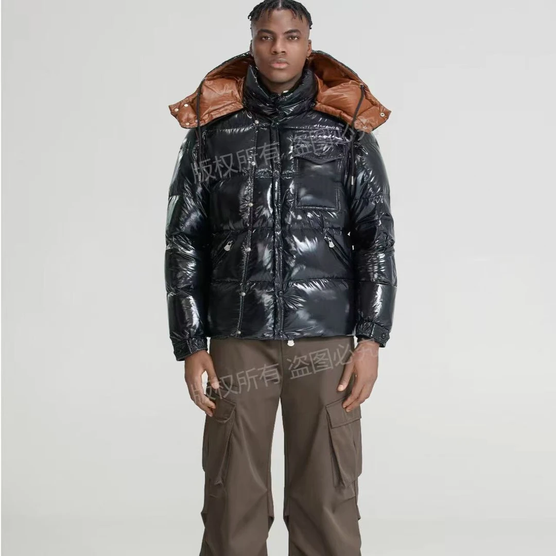 【明星同款】时尚保暖情侣款鹅绒服891