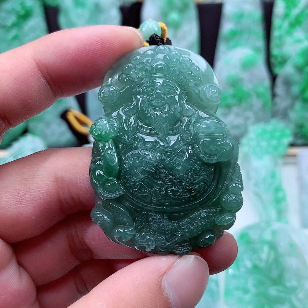 翡翠未镶嵌颈饰翡翠吊坠