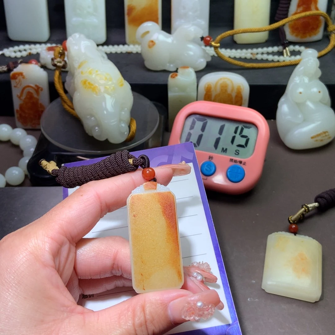 和田玉挂件未镶嵌刘*柳