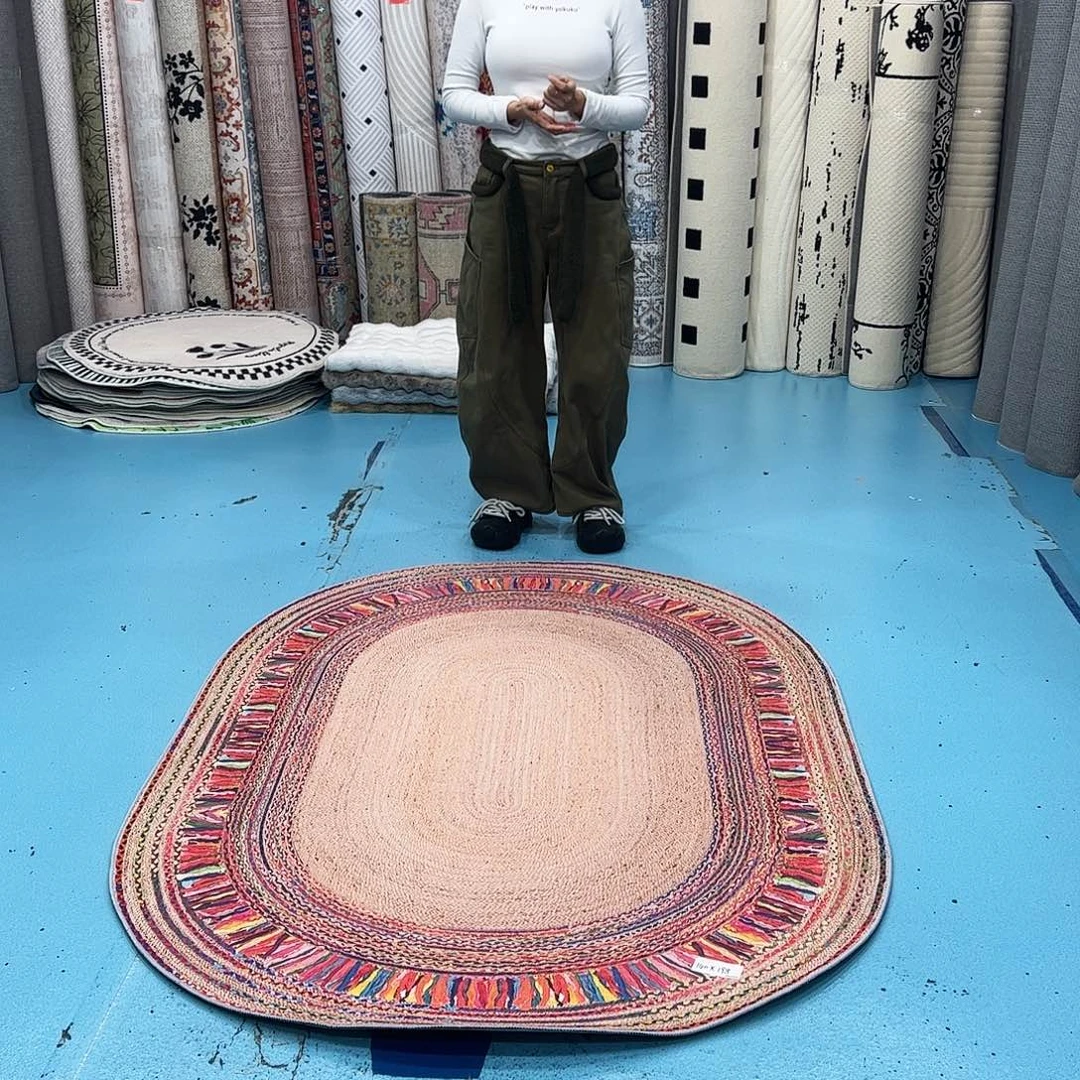 混纺140×200误差正负1-3厘米亚麻编织微瑕特价