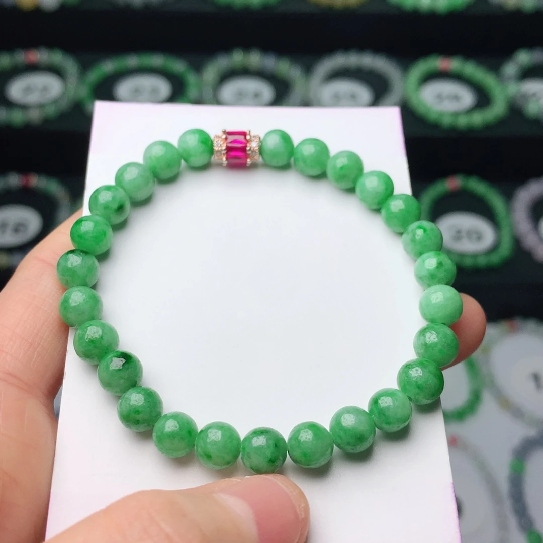 翡翠未镶嵌手链翡翠