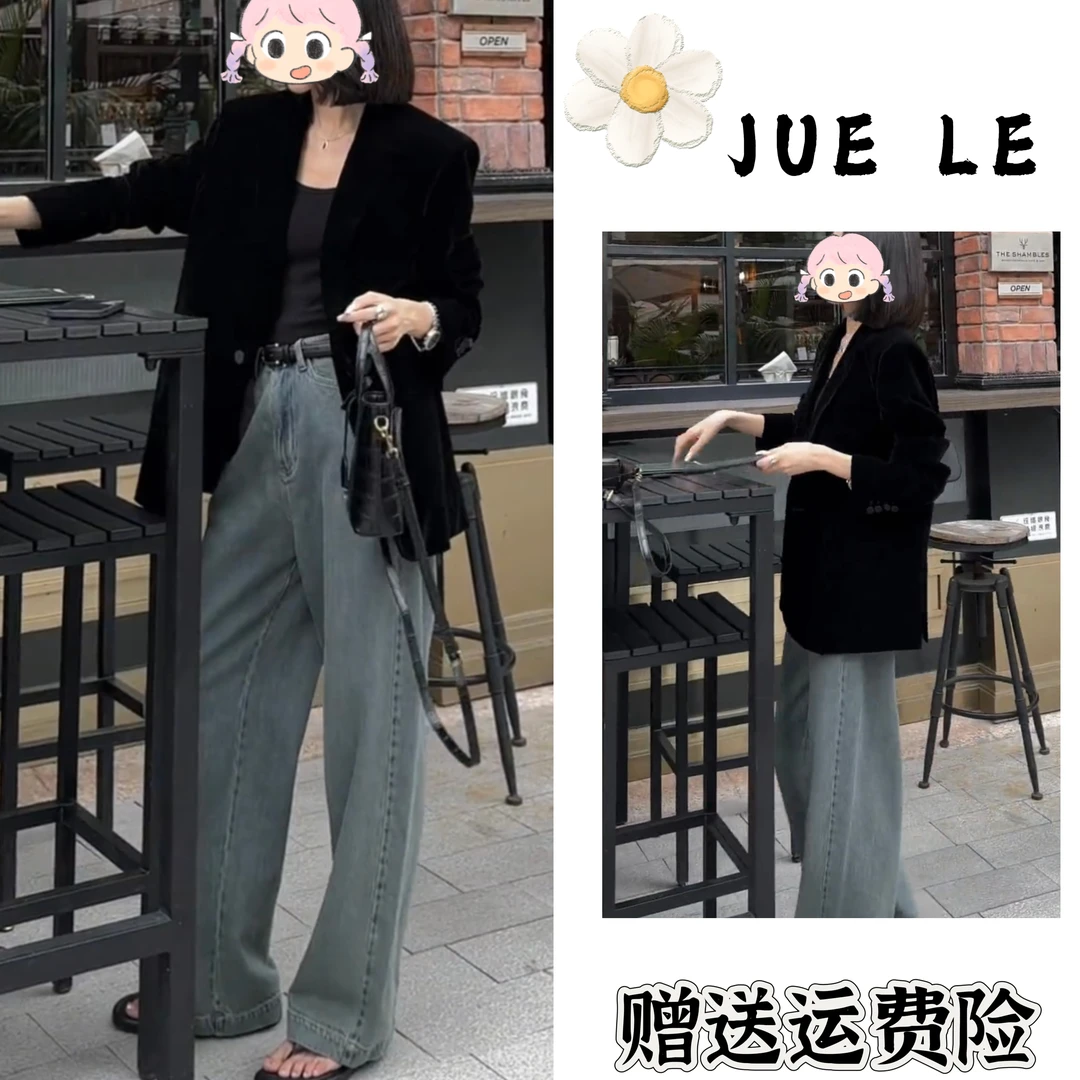 2025秋季新款时尚显瘦气质女士网红洋气两件套百搭款L11058