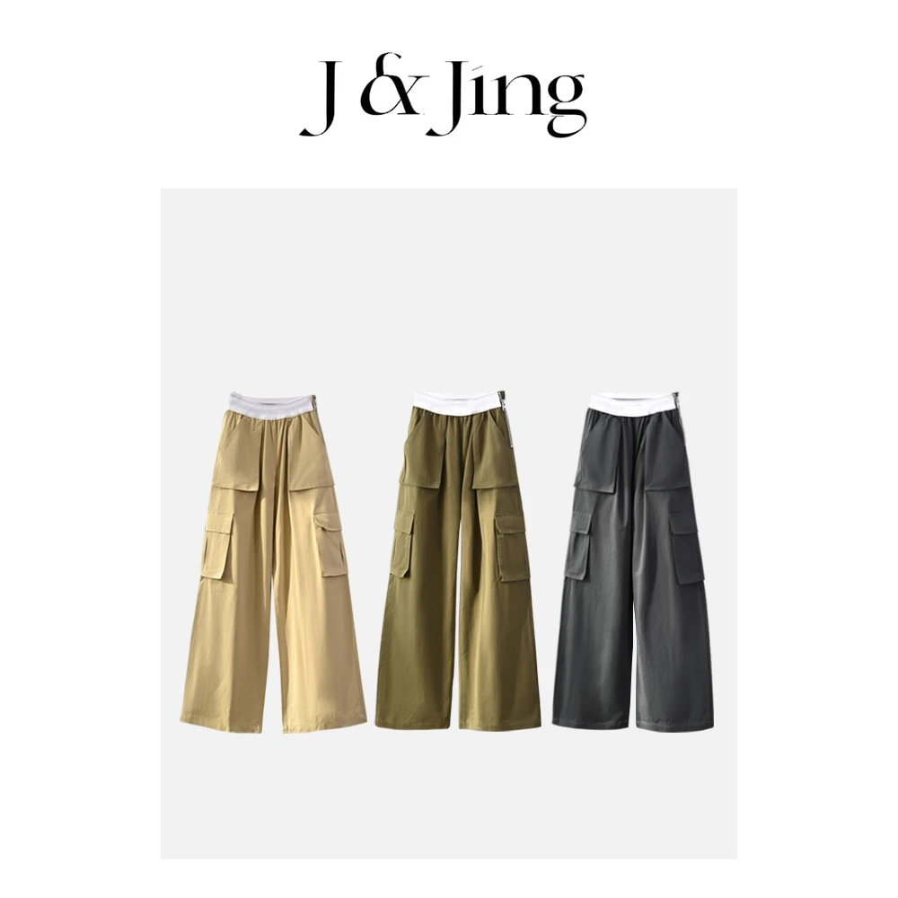 J&Jing-「spring神裤」-春款上新！男女同款休闲百搭工装裤Y-098
