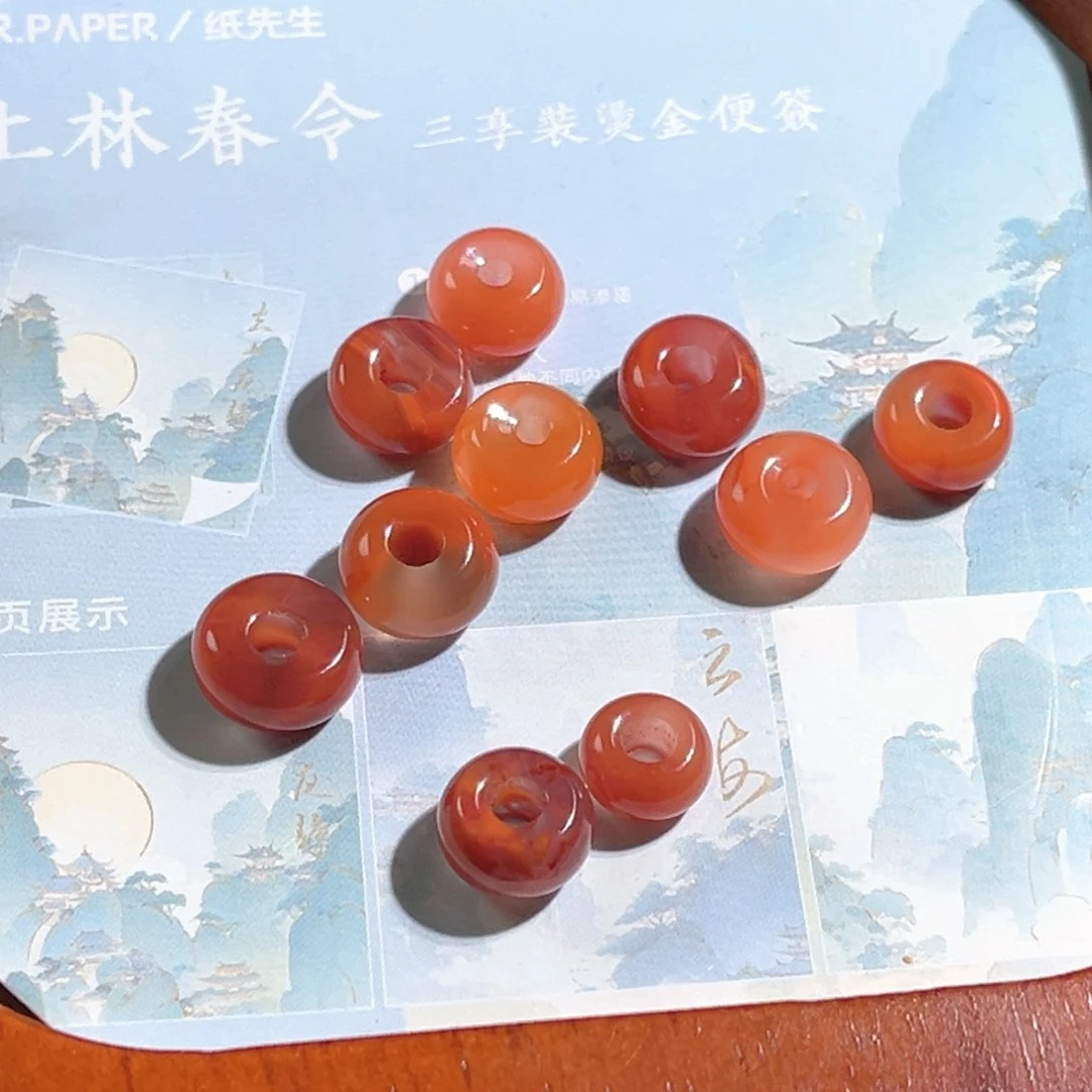 南红玛瑙天然南红隔片未镶嵌阿*嚏