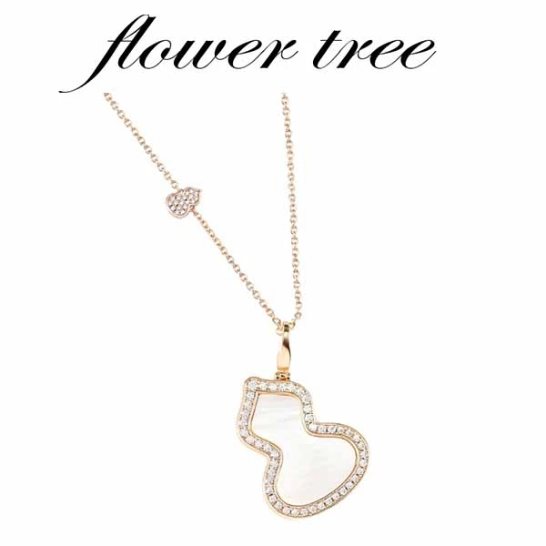 铜合金项链 0478 葫芦项中号 项链 CNC精工  新中式福禄项链