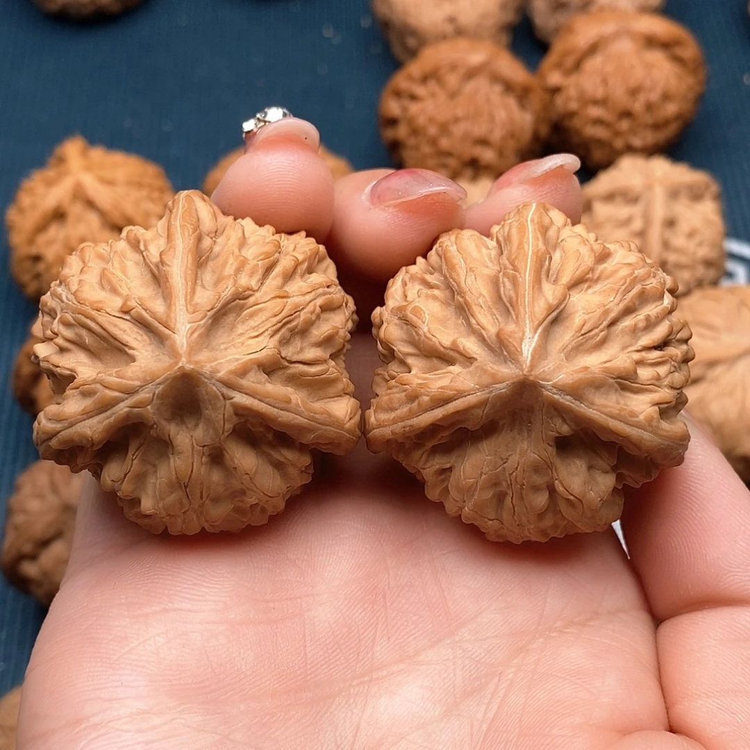 文玩核桃吊坠玉龙41-42