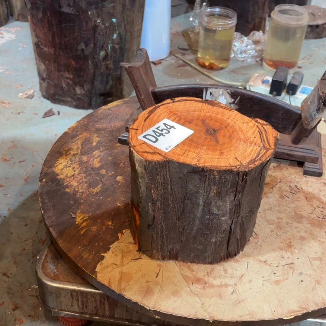 绿泥一物一拍血檀编码454