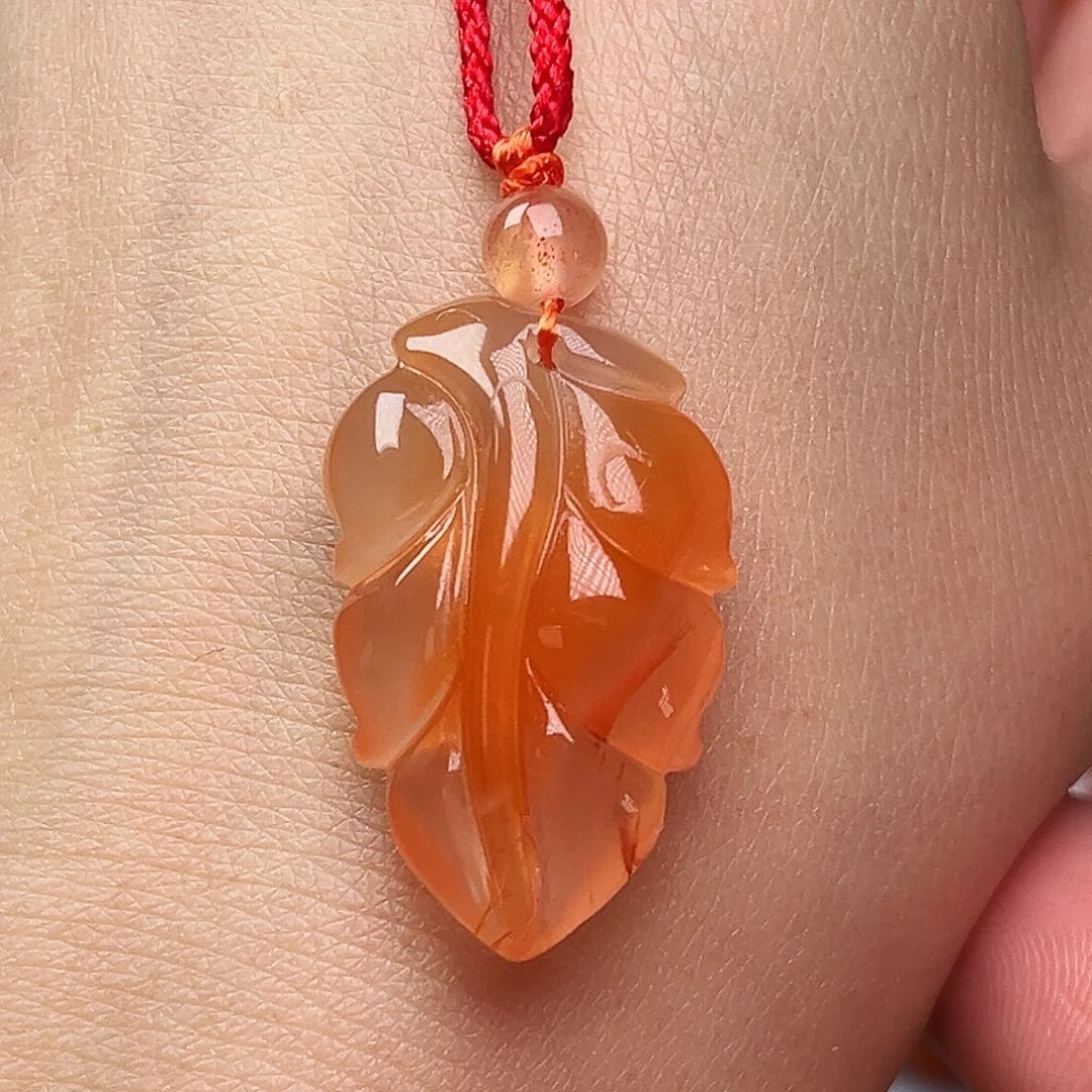 南红玛瑙珠宝奇石未镶嵌吊坠