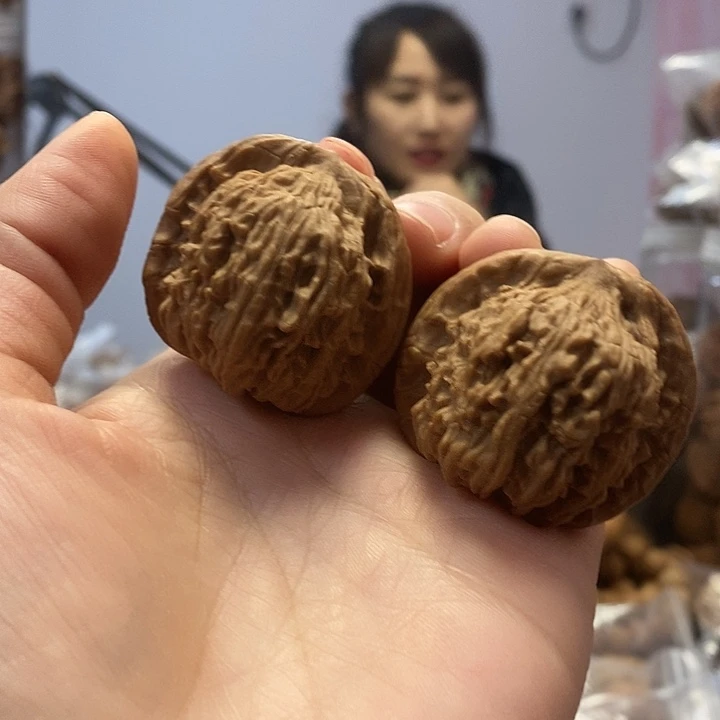 把件文玩核桃40.5红狮子小众