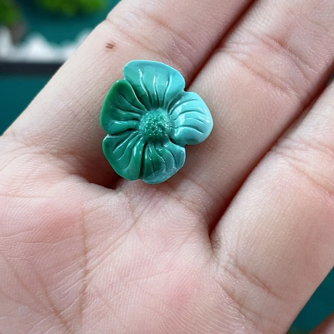 绿松石珠宝奇石未镶嵌