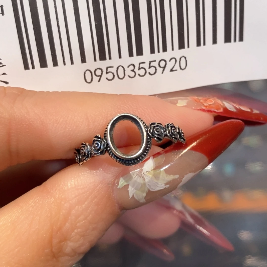 欧泊欧泊戒指银S925镶嵌用****8