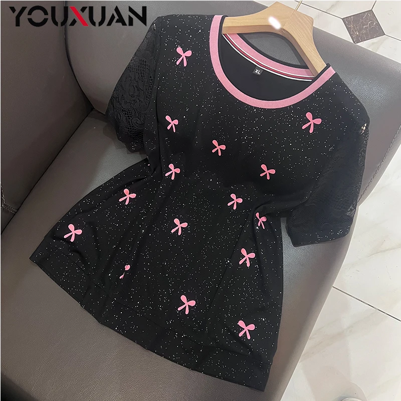 【2025新款高定】夏季百搭韩版上衣气质时尚休闲宽松短袖T恤62525