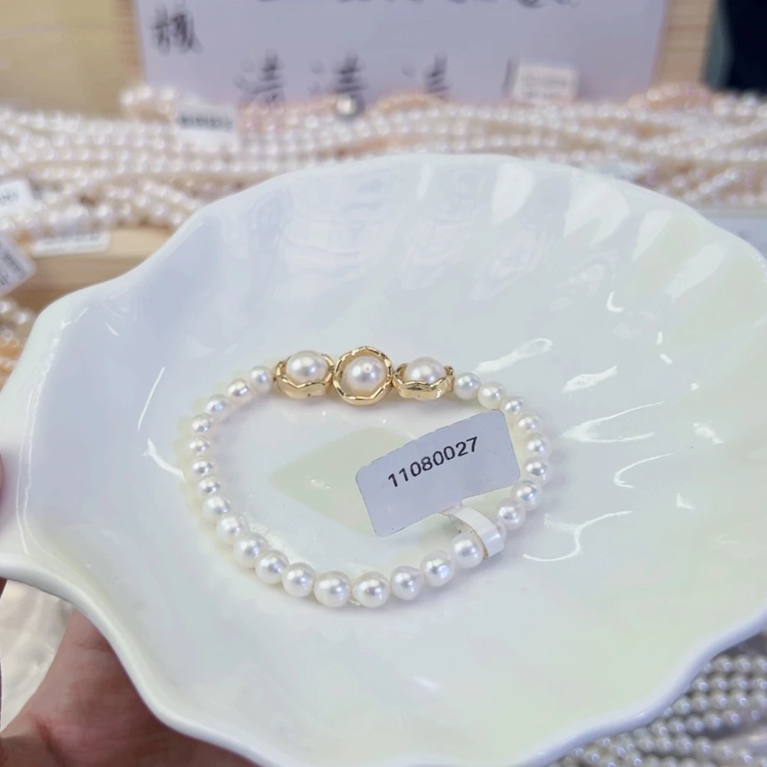 未镶嵌手绳淡水珍珠