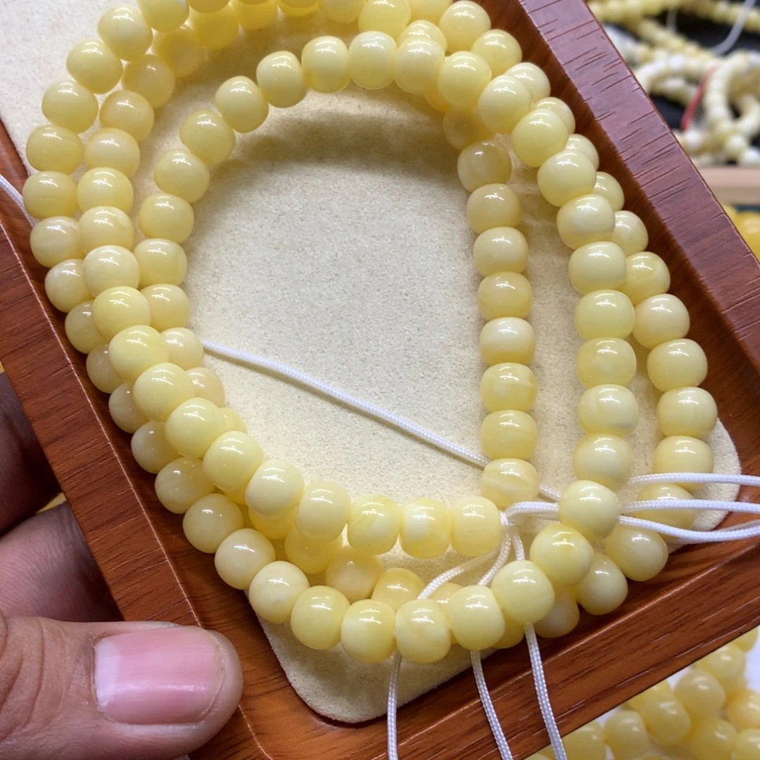 蜜蜡未镶嵌手链蜜蜡