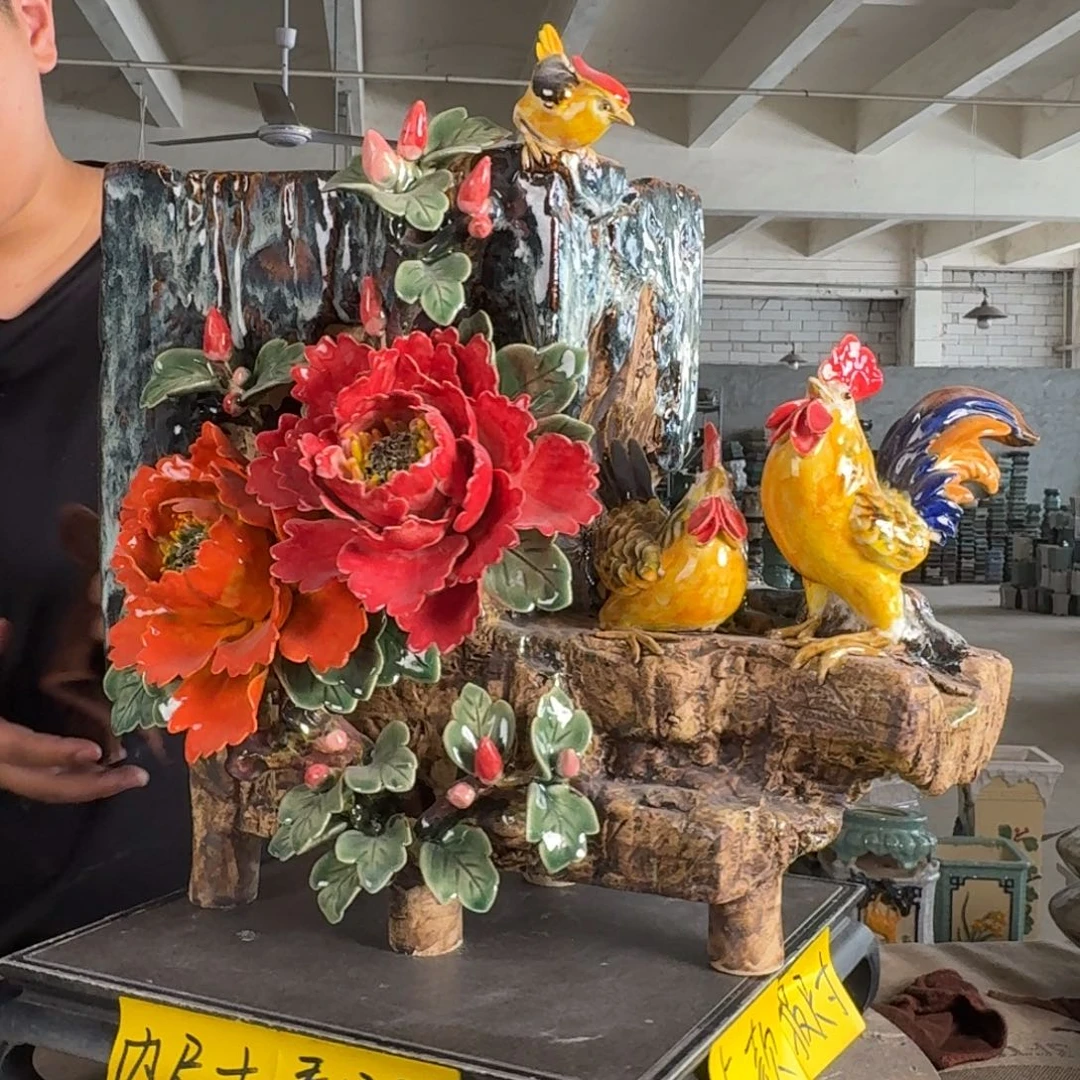 。一风堂石湾花盆 内20*15*30