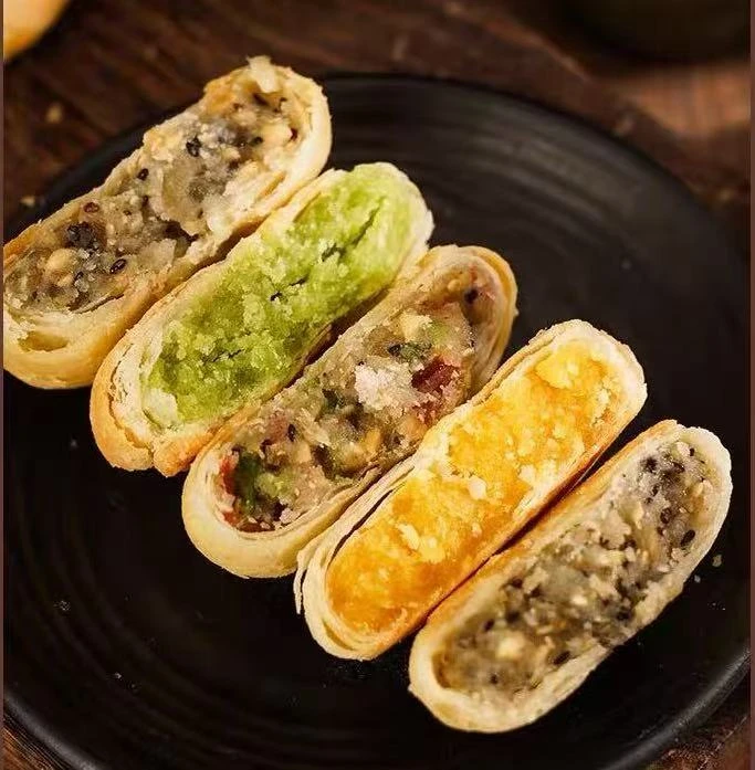 【到手30个】苏式酥皮五仁月饼老式手工传统糕点解馋零食手写-mm