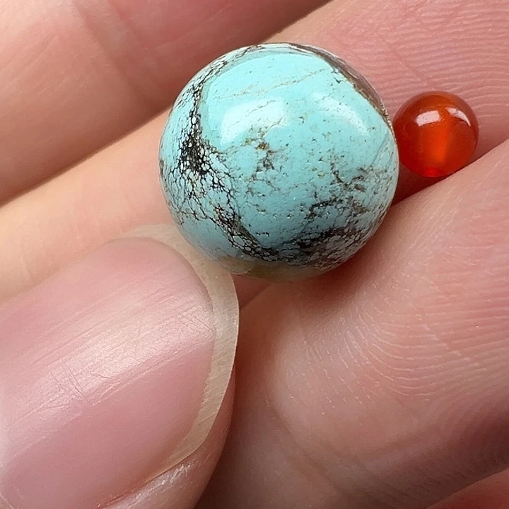 南红玛瑙未镶嵌配饰卡11.7