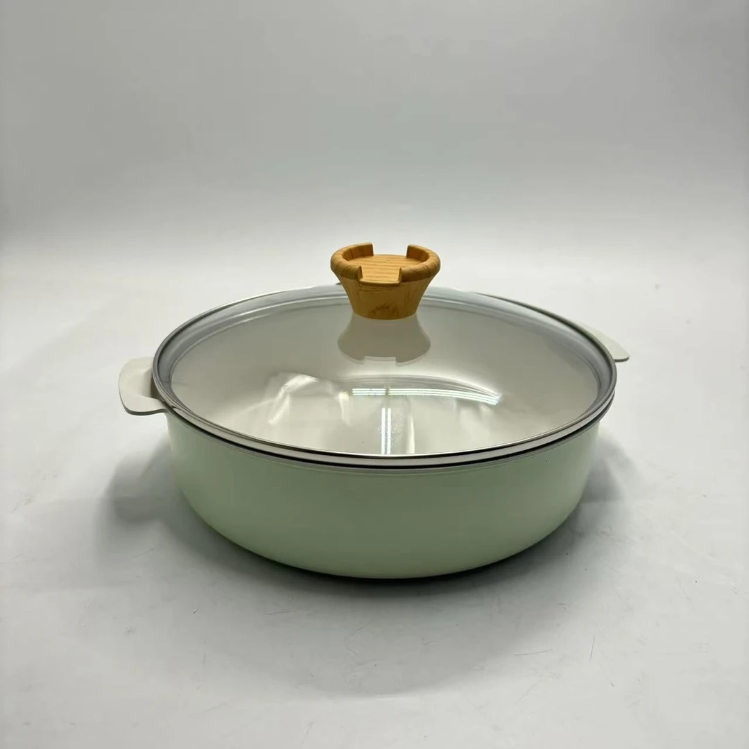 (品质高货)24cm青色汤锅桌面海鲜锅（Q8）