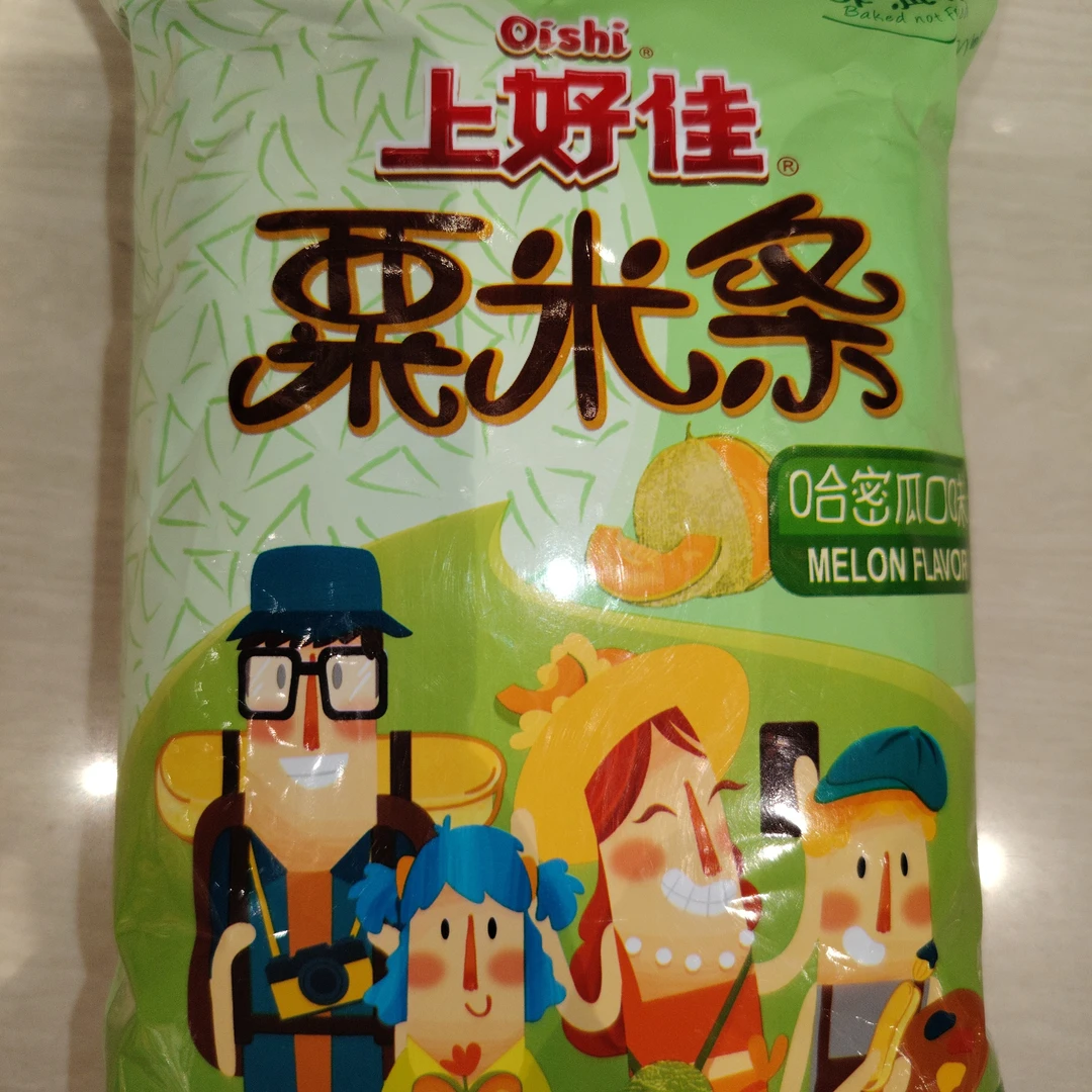 上好佳粟米条哈蜜瓜味40克