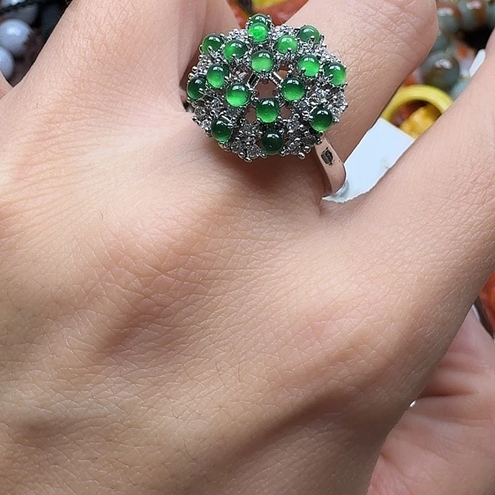 翡翠未镶嵌项链翡翠