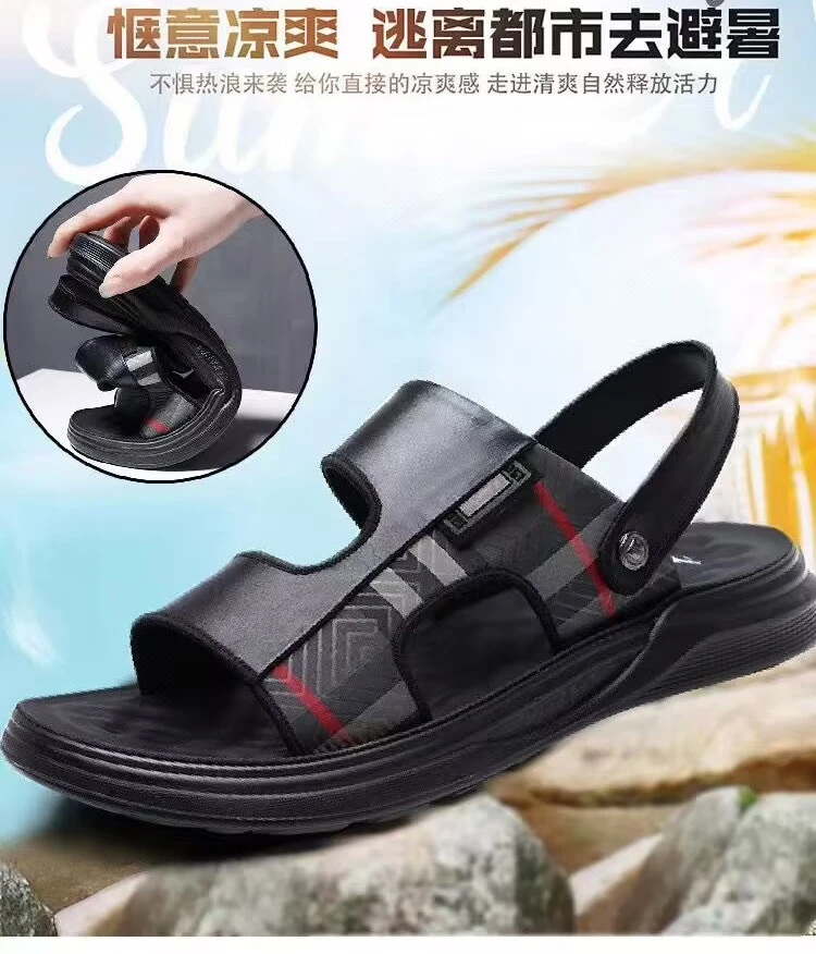 男士凉鞋 夏季一鞋两穿拖鞋男 沙滩鞋男防滑透气