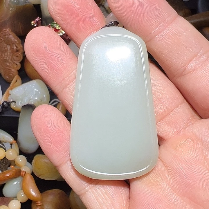 吊坠(不含链)未镶嵌和田玉