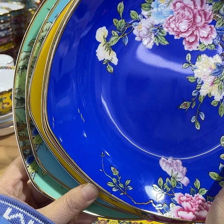 珐琅景德镇陶瓷瓷碗