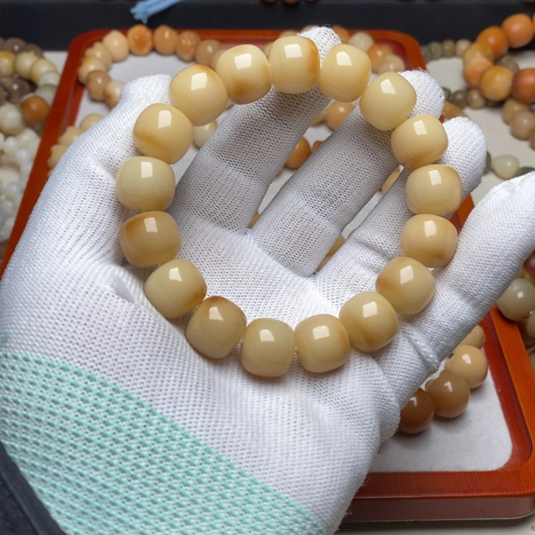 菩提根/象牙果手串卡14原色碳烧热