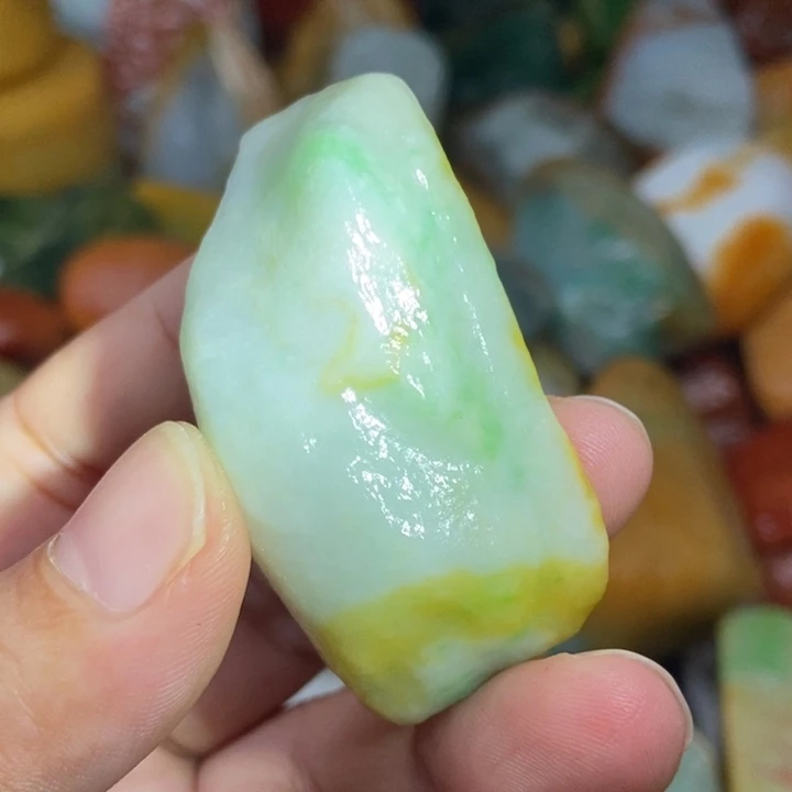 翡翠未镶嵌挂件缅甸翡翠