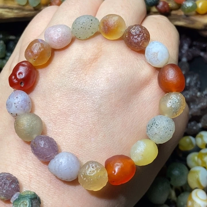 玛瑙/玉髓合金手链