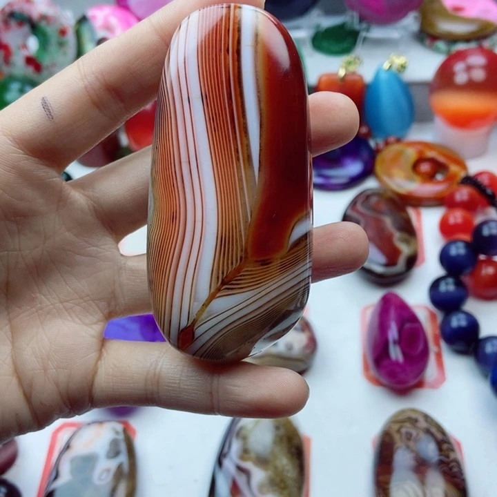 玛瑙/玉髓珠宝奇石未镶嵌西*烈