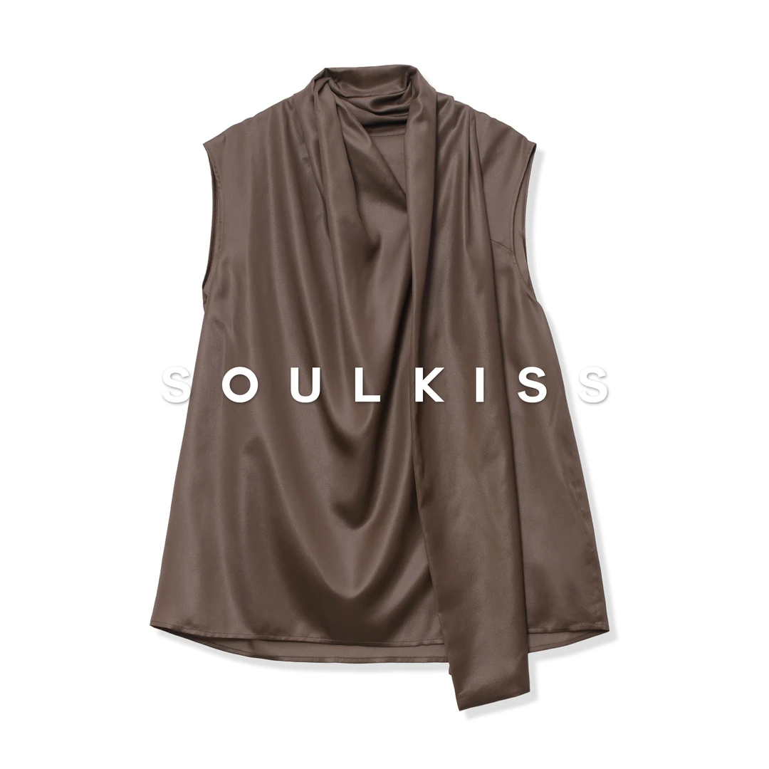 SOULKISS首发新品/限时7折 时髦B败设计感衬衫
