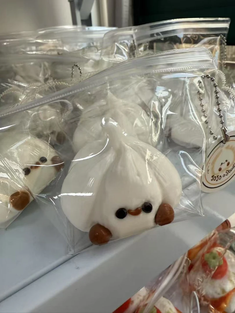 【jc大蒜】瑕疵jojo啾啾家硅胶纯手工捏捏乐jojo