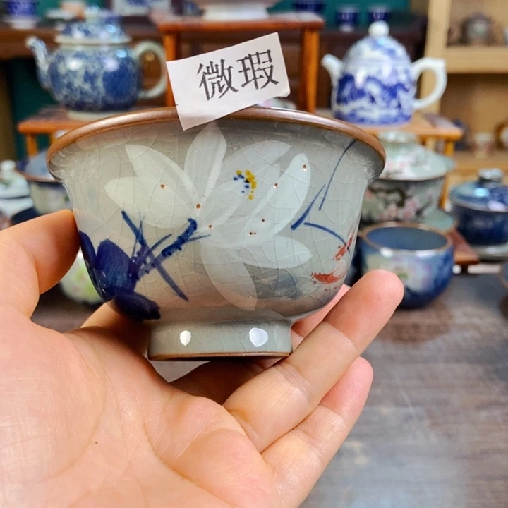 瓷片手工制作工艺精湛等