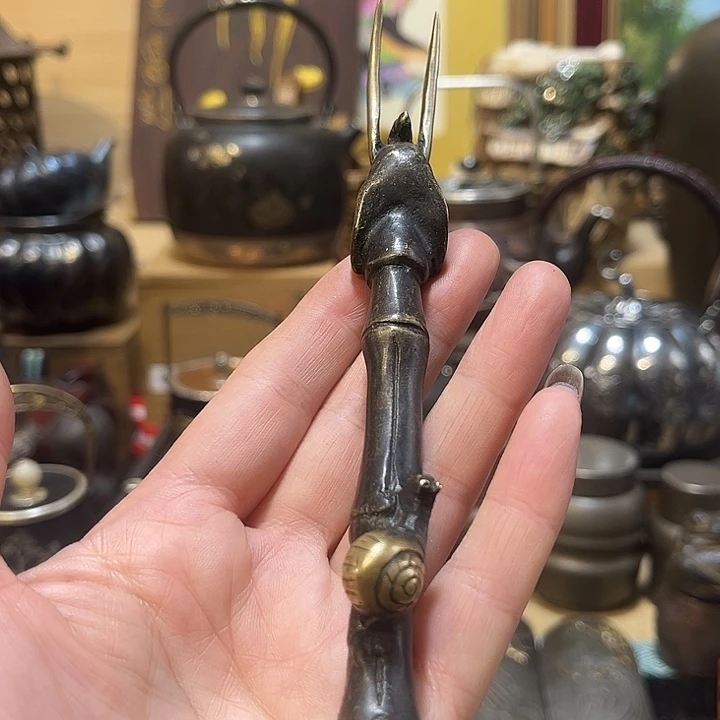 铜中古工艺品摆件