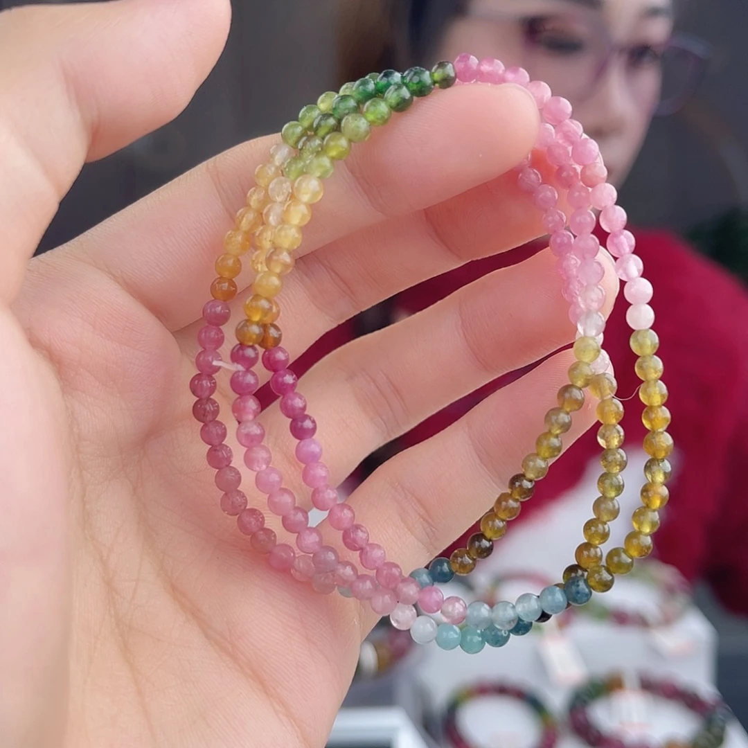 碧玺 3mm未镶嵌碧玺