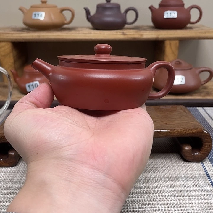 福***照茶壶紫砂原矿手工紫砂壶