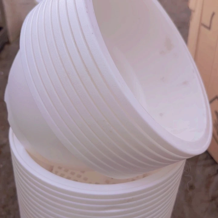 230白色磨砂韩盆15个