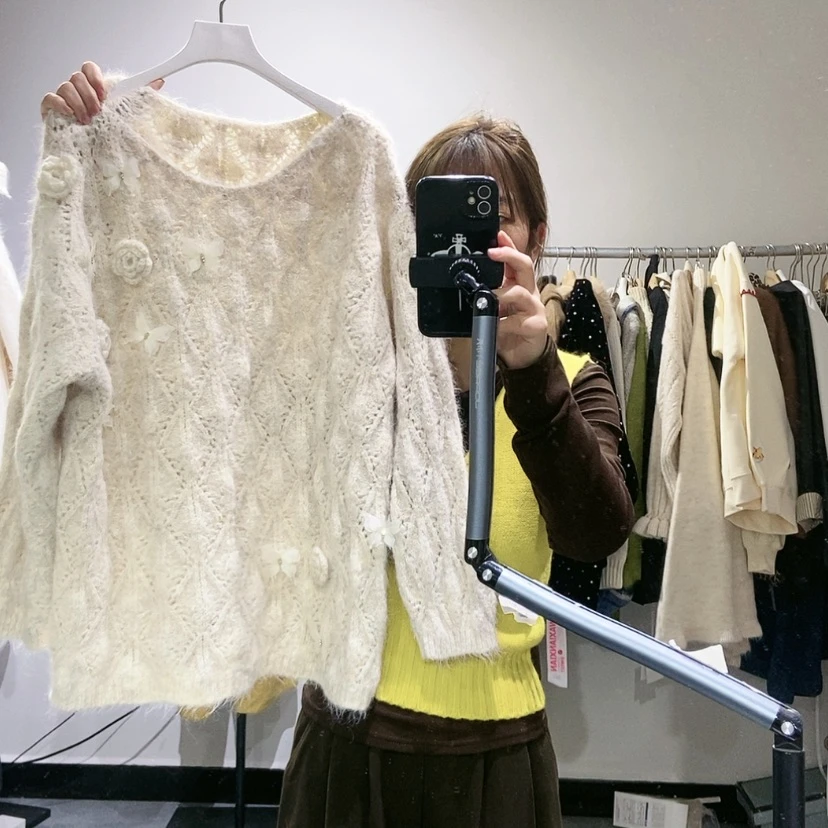 【闪购商品】杏色套头